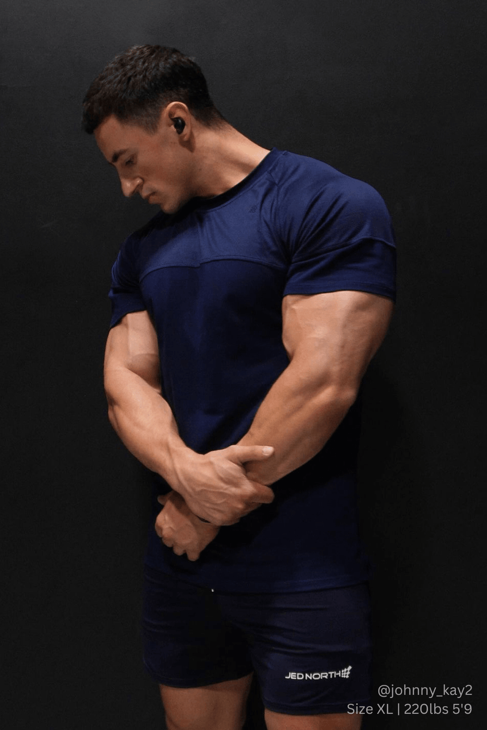 Core Mesh Workout T-Shirt 2.0 - Navy