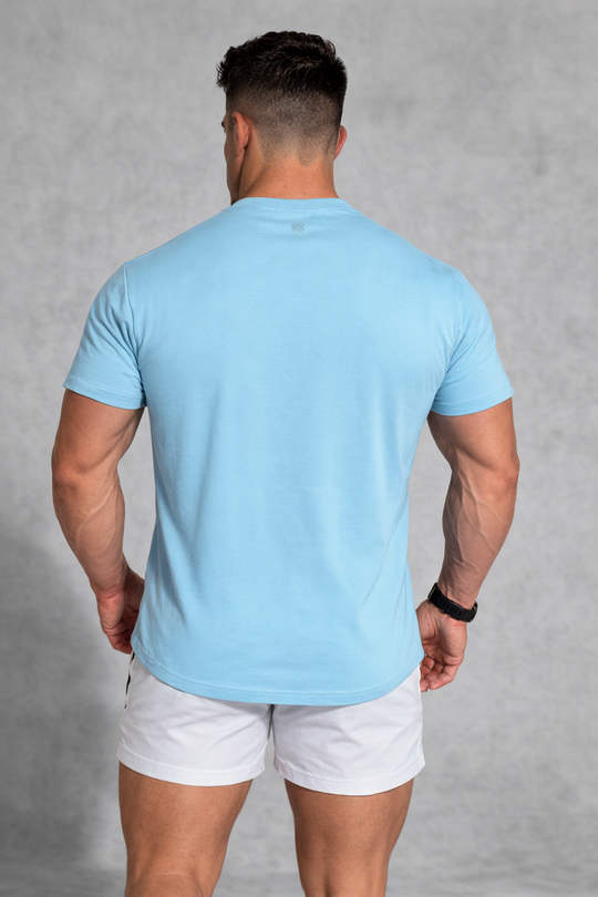 Air-Form Crewneck T-Shirt - Light Blue