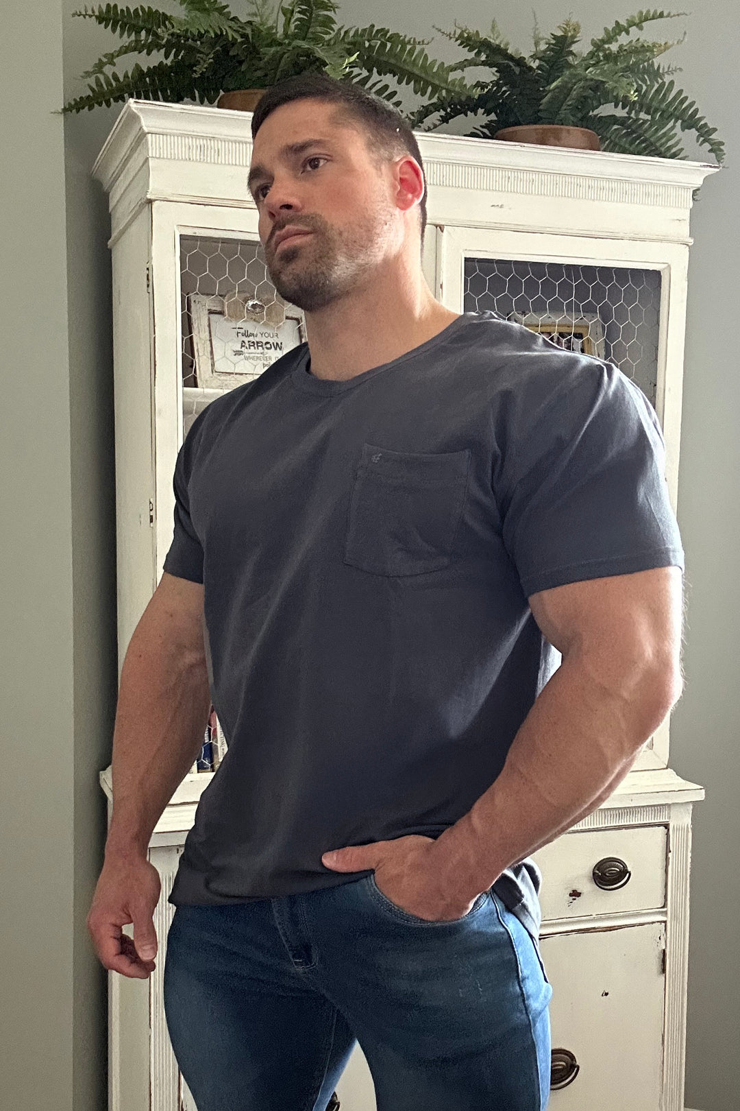 Classic Premium Pocket T-Shirt - Dark Gray