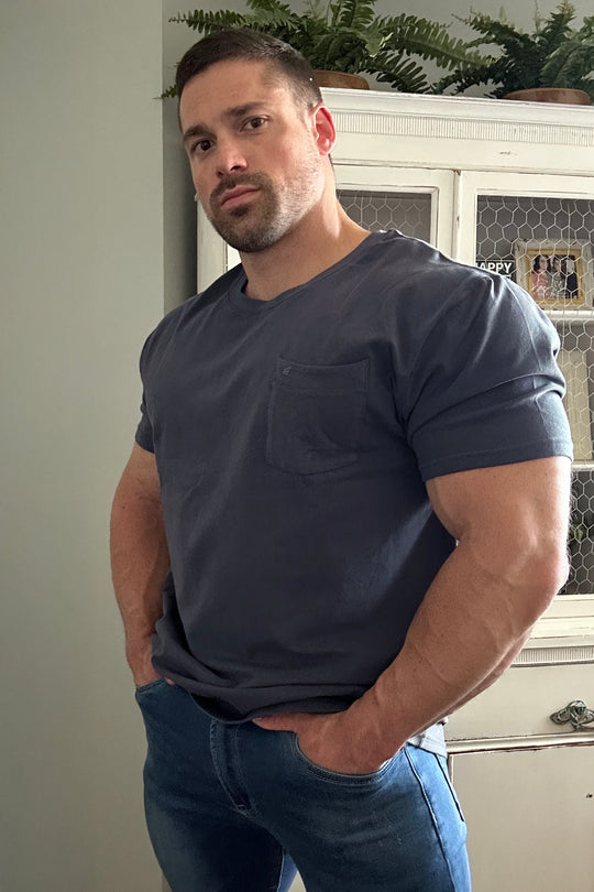 Classic Premium Pocket T-Shirt - Dark Gray