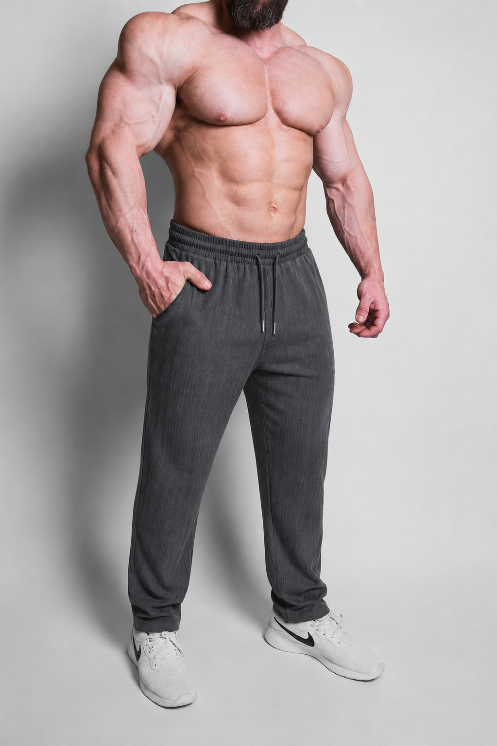 Athletic Dress Pants - Dusty Blue