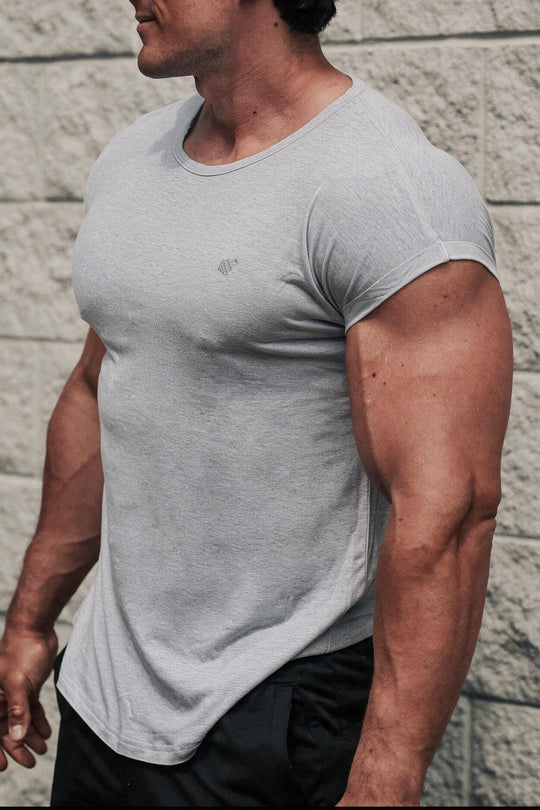 Evolve Cap Sleeve Muscle T-Shirt 2.0 - Light Gray