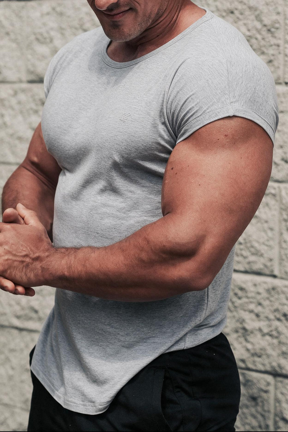 Evolve Cap Sleeve Muscle T-Shirt 2.0 - Light Gray