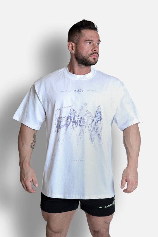 Vintage Oversized T-Shirt - Electric Logo