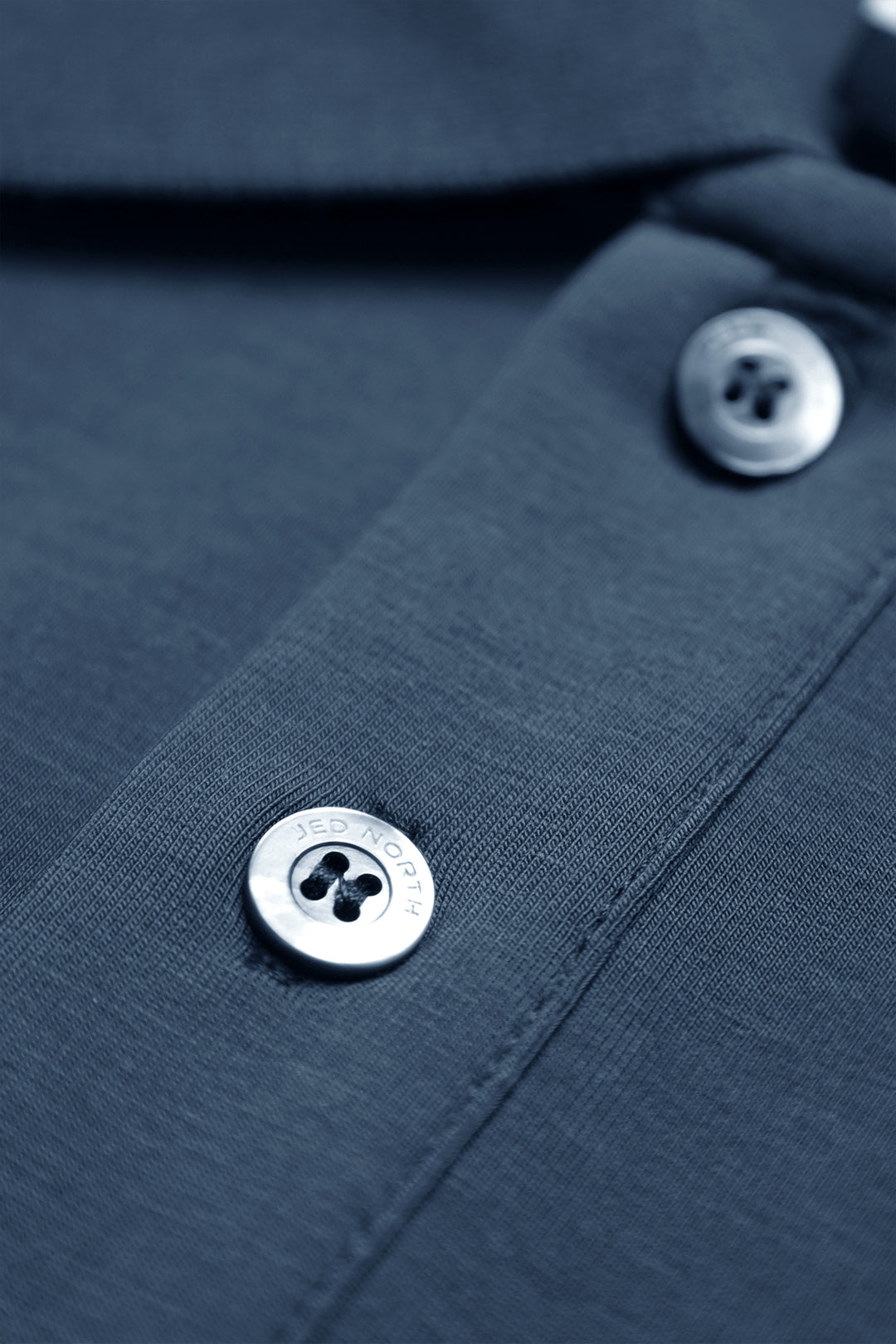 Muscle Fit All-Day Polo T-Shirt - Storm Blue