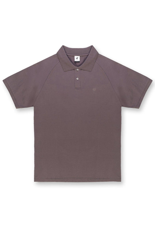 Muscle Fit All-Day Polo T-Shirt - Steel Gray