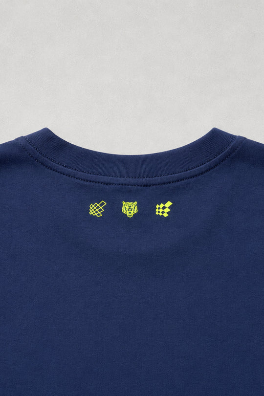 Back to Basics Casual Tee - Navy Blue