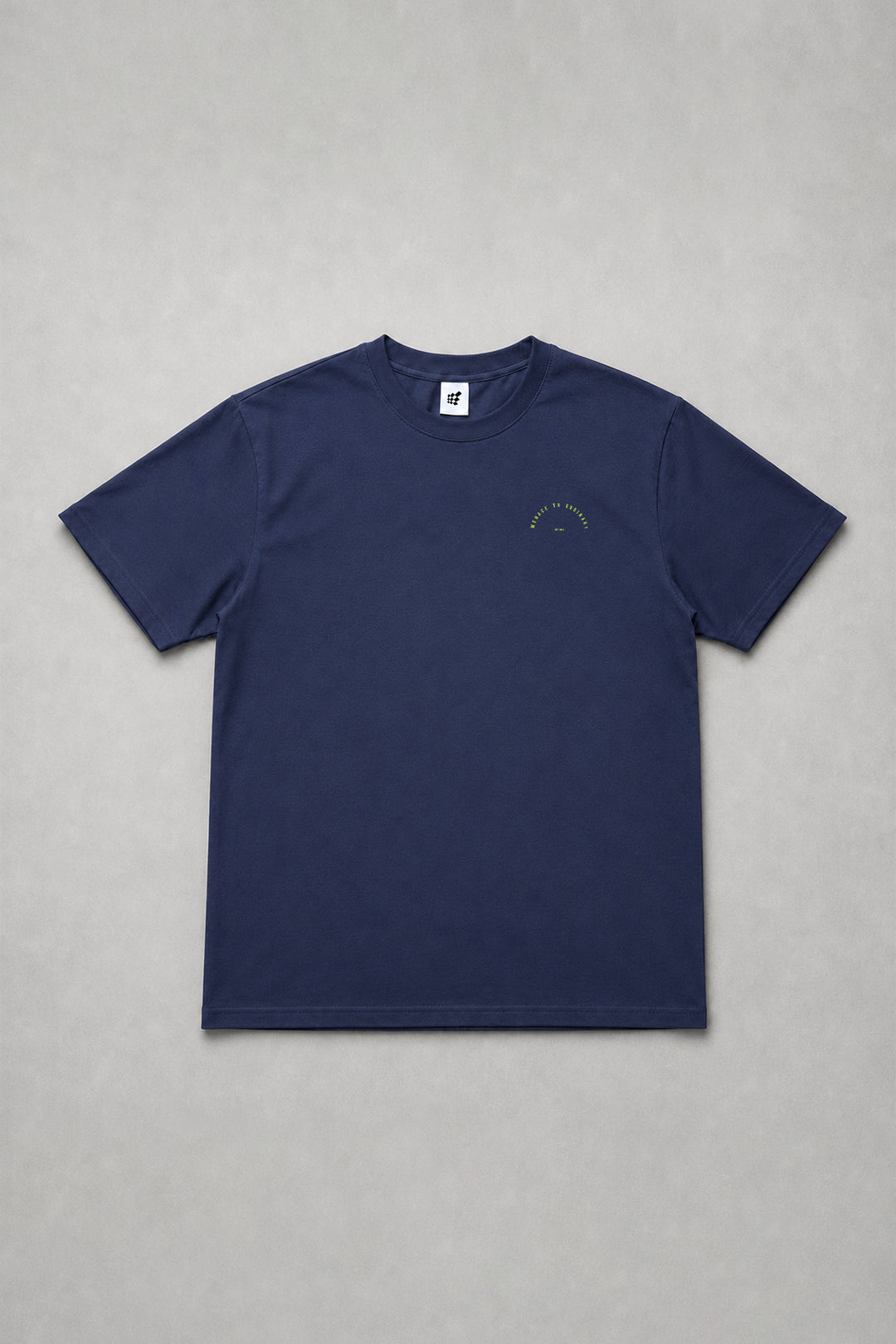 Back to Basics Casual Tee - Navy Blue