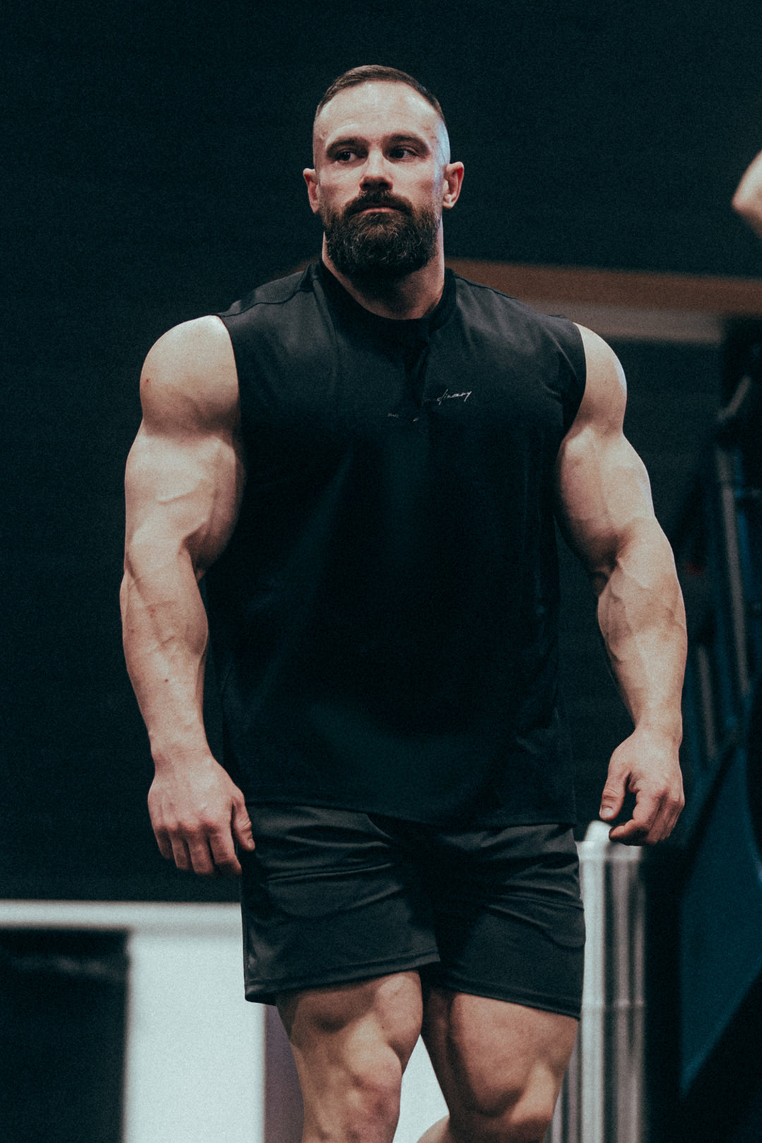 JN Active Muscle Tee - Black