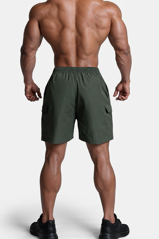 Trek 4.5" Cargo Shorts - Dark Olive