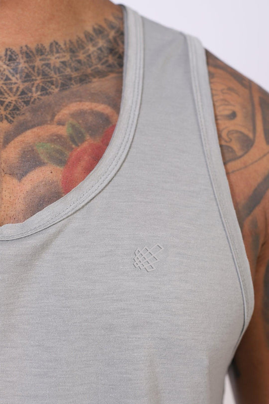 Vital Raw-Hem Tank Top 2.0 - Gray