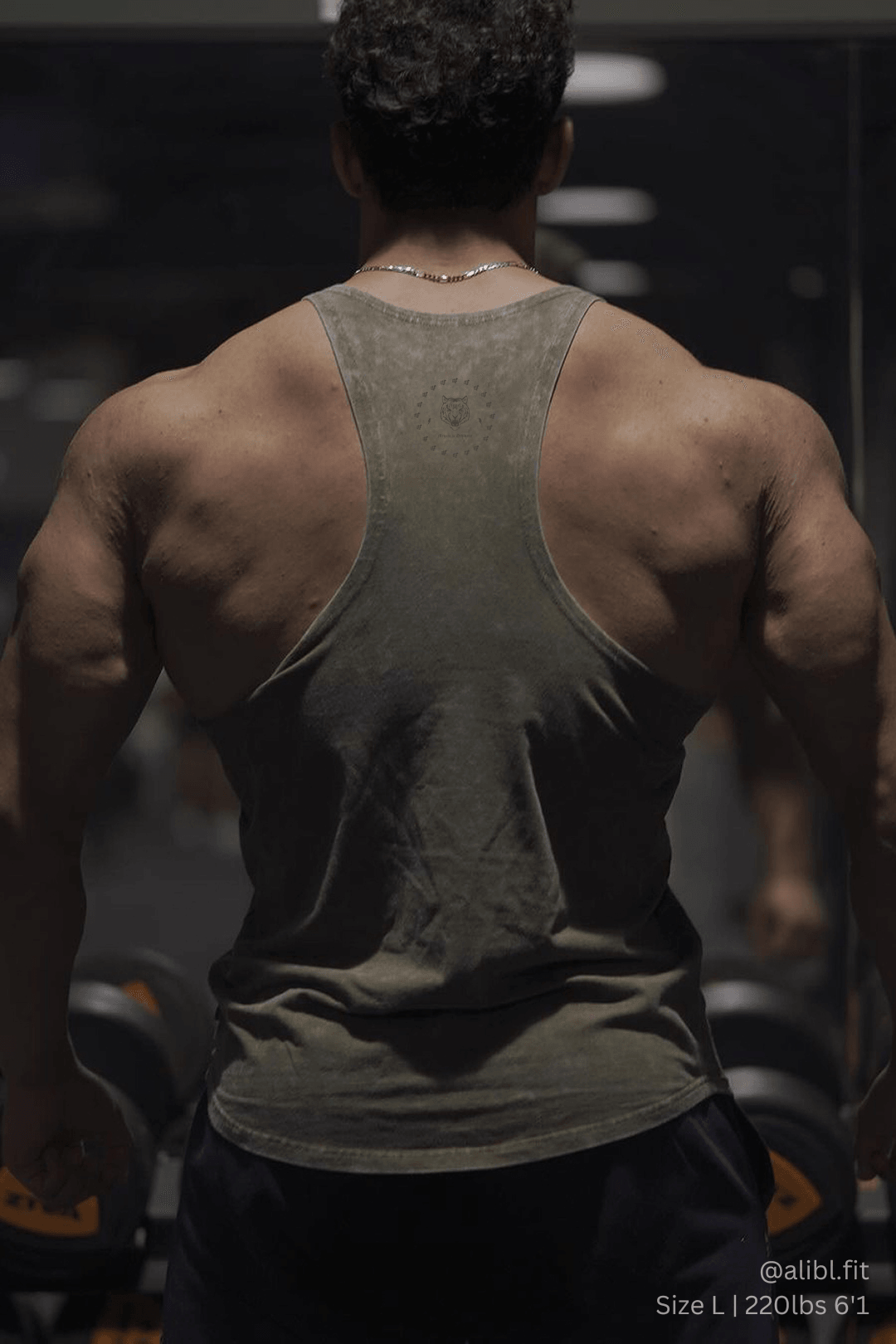 Classic Vintage Washed Racerback Stringer - Hunter Green