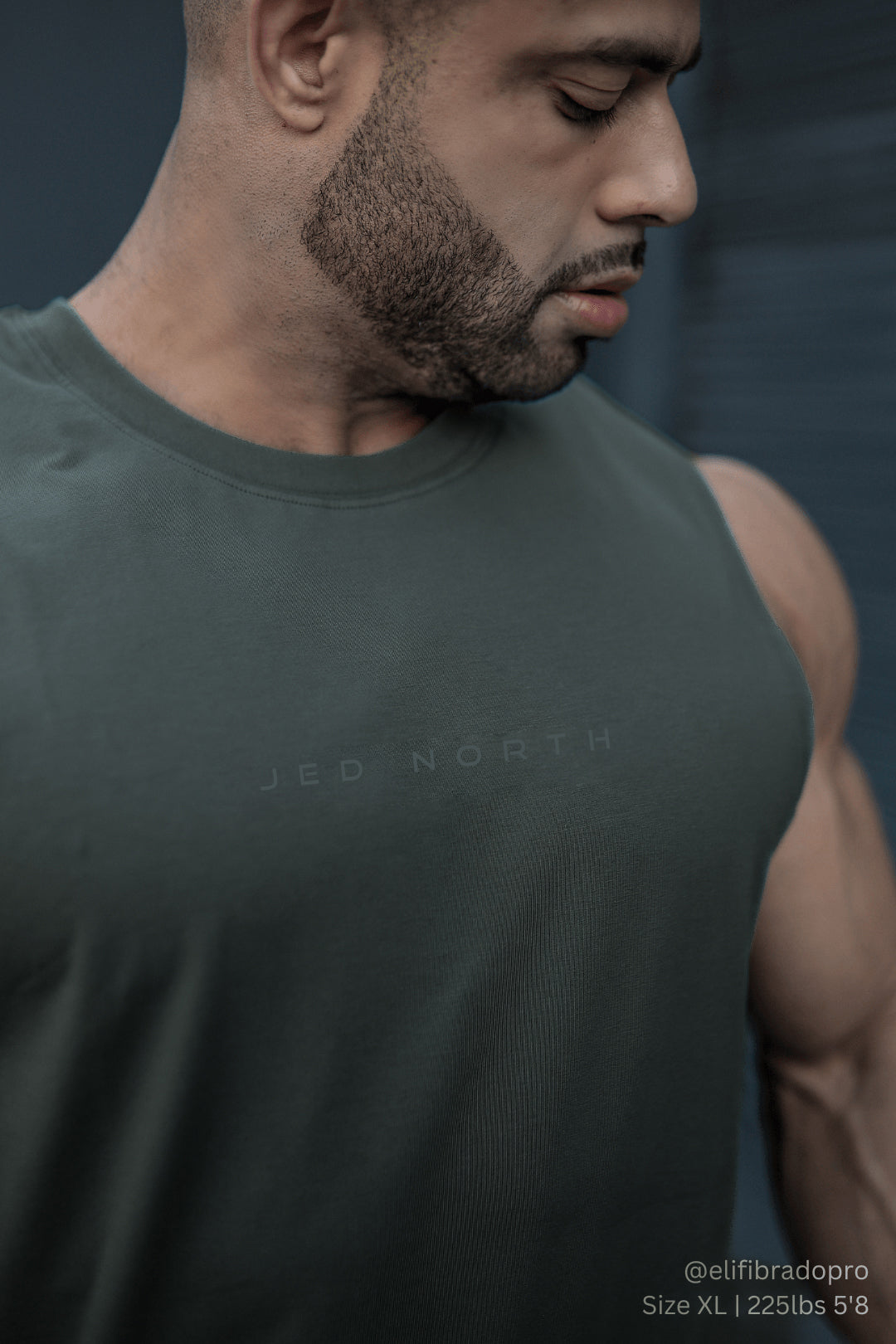 Apollo Men's Sleeveless Training Tee - Moss Green